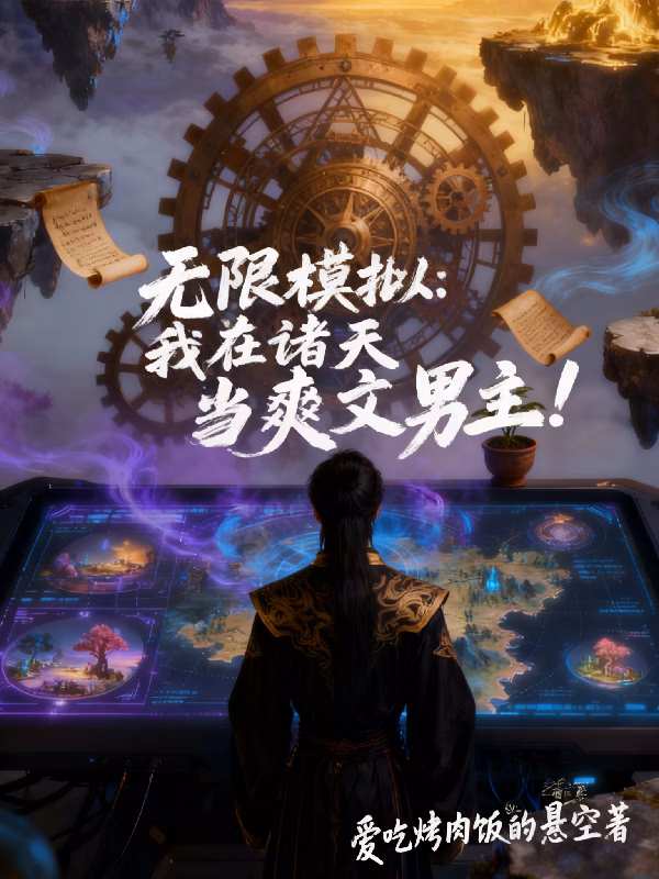 Portada de la novela Simulación infinita: me convertí en el protagonista de una novela de deseos cumplidos en los Diez Mil Mundos